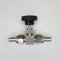 Кран игольчатый приварной 10мм