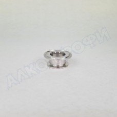 Переходник кламп-кламп укороченный 1,5" - 2"