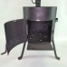 Печь для казана 12-16л с дверцей и дымоходом